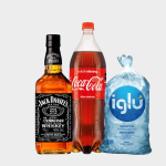 PACK(D) JACK DANIEL'S N°7+COCA COLA1.5LT +HIELO1.5KG