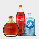 PACK(D) ZACAPA XO+COCA COLA 1.5LT+HIELO 1.5KG