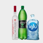 PACK(D) CARAVEDO QUEBRANTA + EVERVESS 1.5LT+HIELO 1.5KG