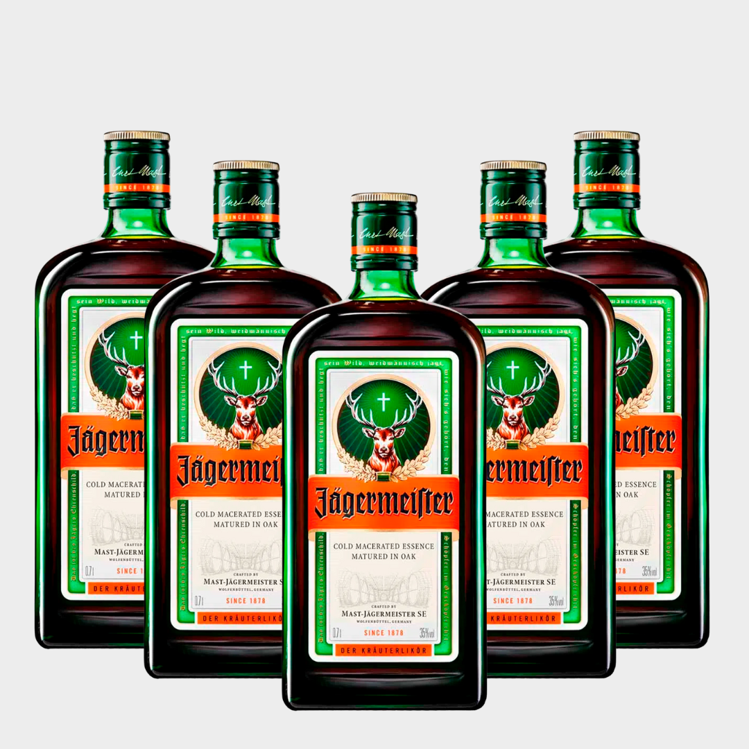 JAGERMEISTER X 5 UND PACK PROMO 5 UND JAGERMEISTER - Imagen 1