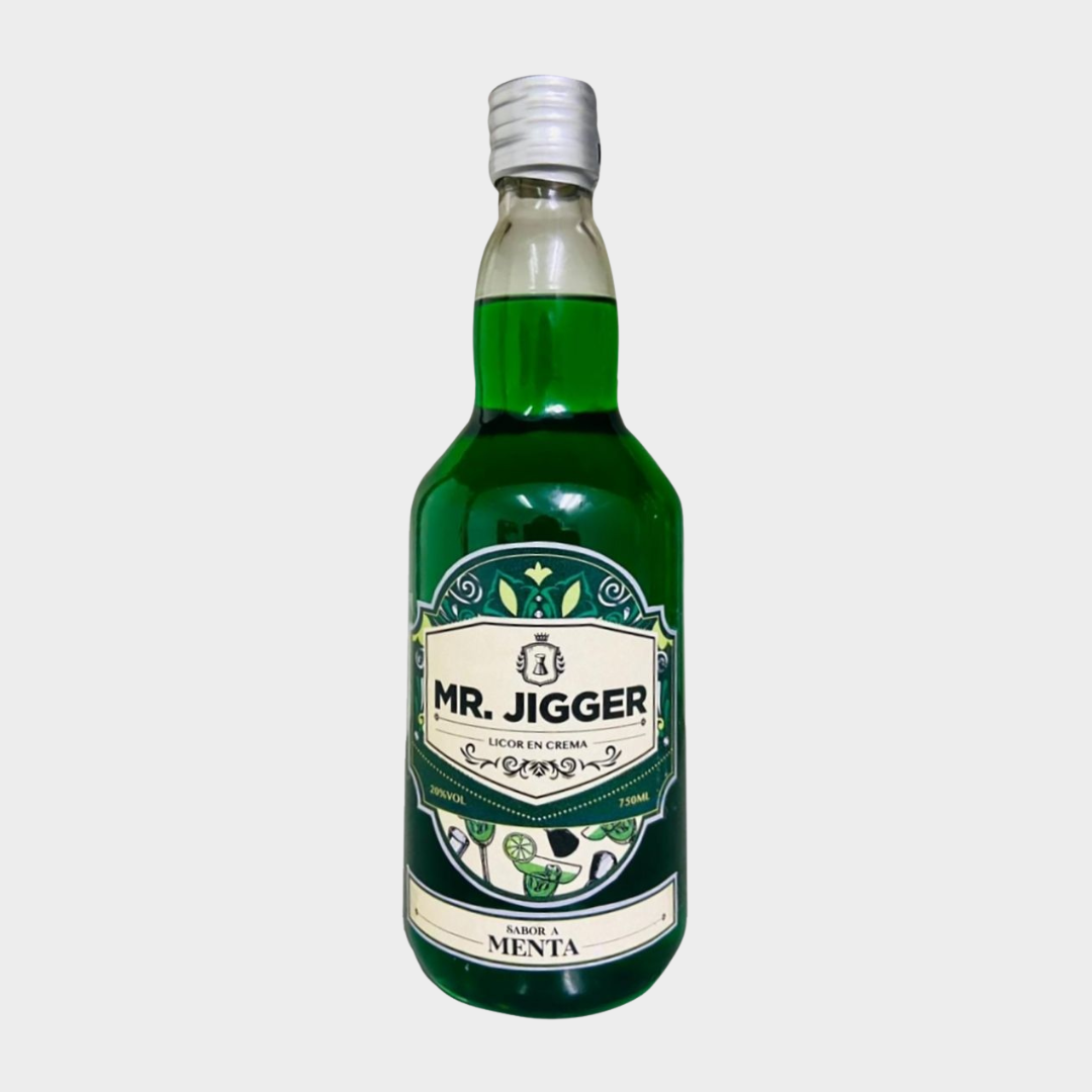 MR. JIGGER MENTA 750ML LICOR MENTA MR JIGGER - 750ML - Imagen 1