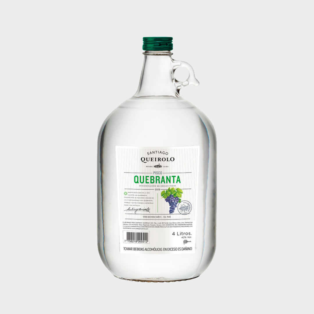 PISCO (3) QUEBRANTA GALON - 4LT - Imagen 1