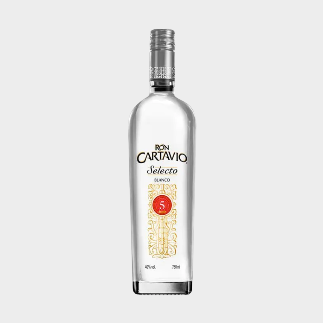RON CARTAVIO BLANCO 5 AÑOS (1) CARTAVIO SELECTO BLANCO 5 AÑOS - 750ML - Imagen 1