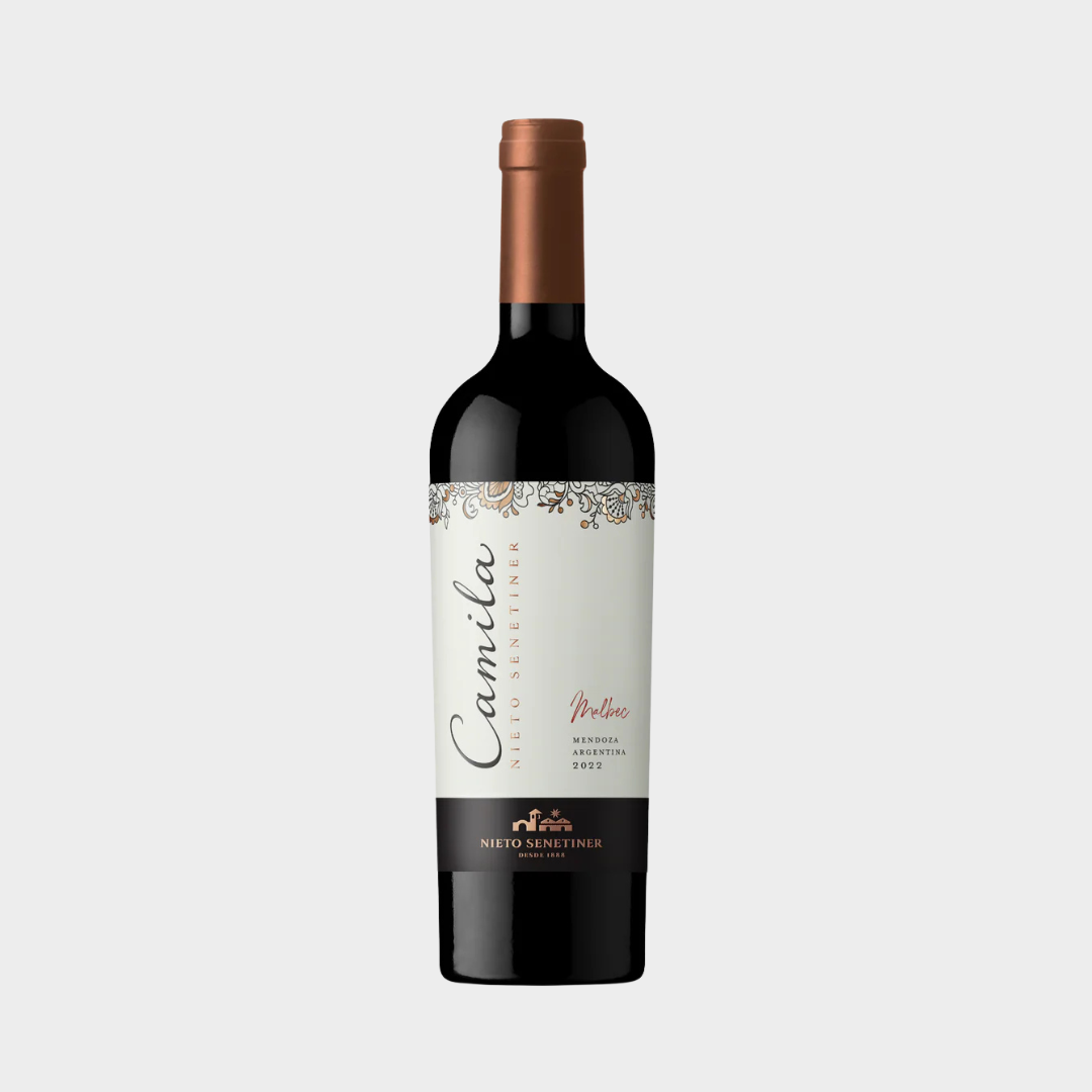 VINOS ARGENTINOS (28) CAMILA MALBEC - NIETO SENETINER - 750ML - Imagen 1