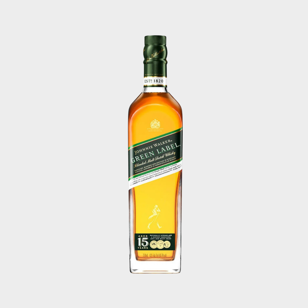 JOHNNIE WALKER GREEN LABEL - 750ML - Imagen 1