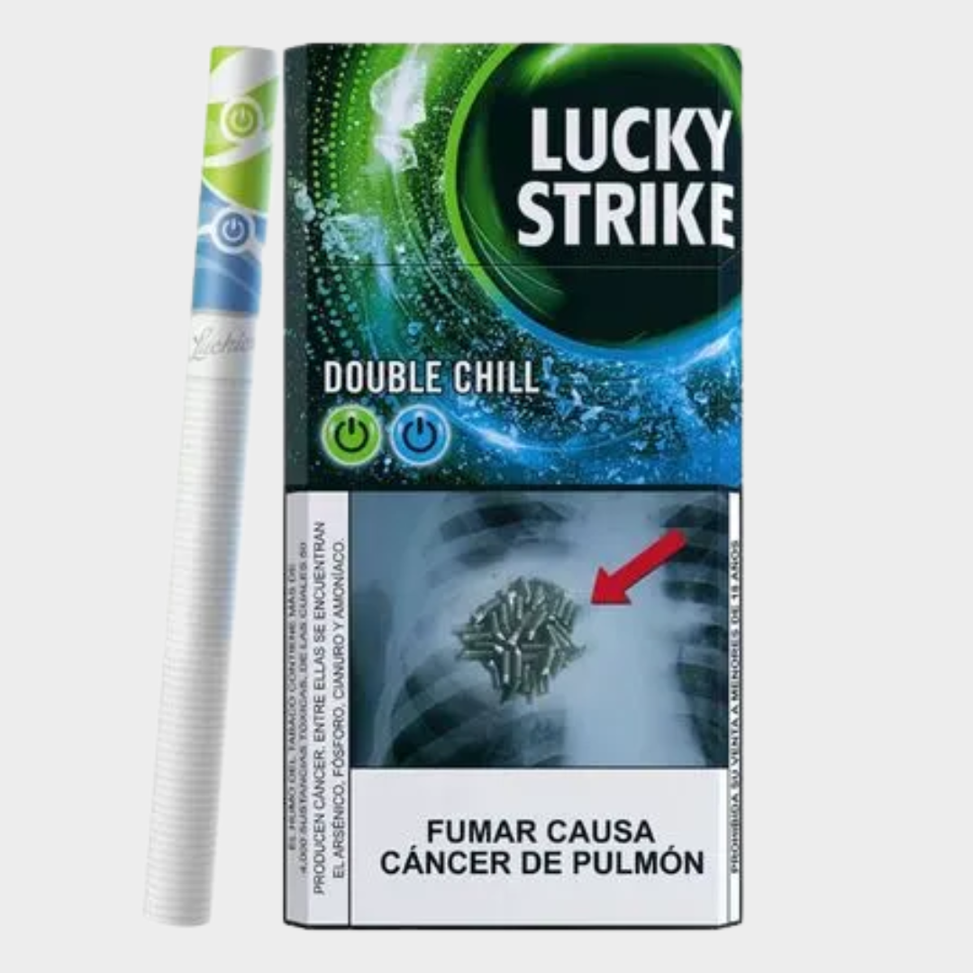 COMPLEMENTOS (21) Cigarro Lucky Strike Double Chill - 20und - Imagen 1