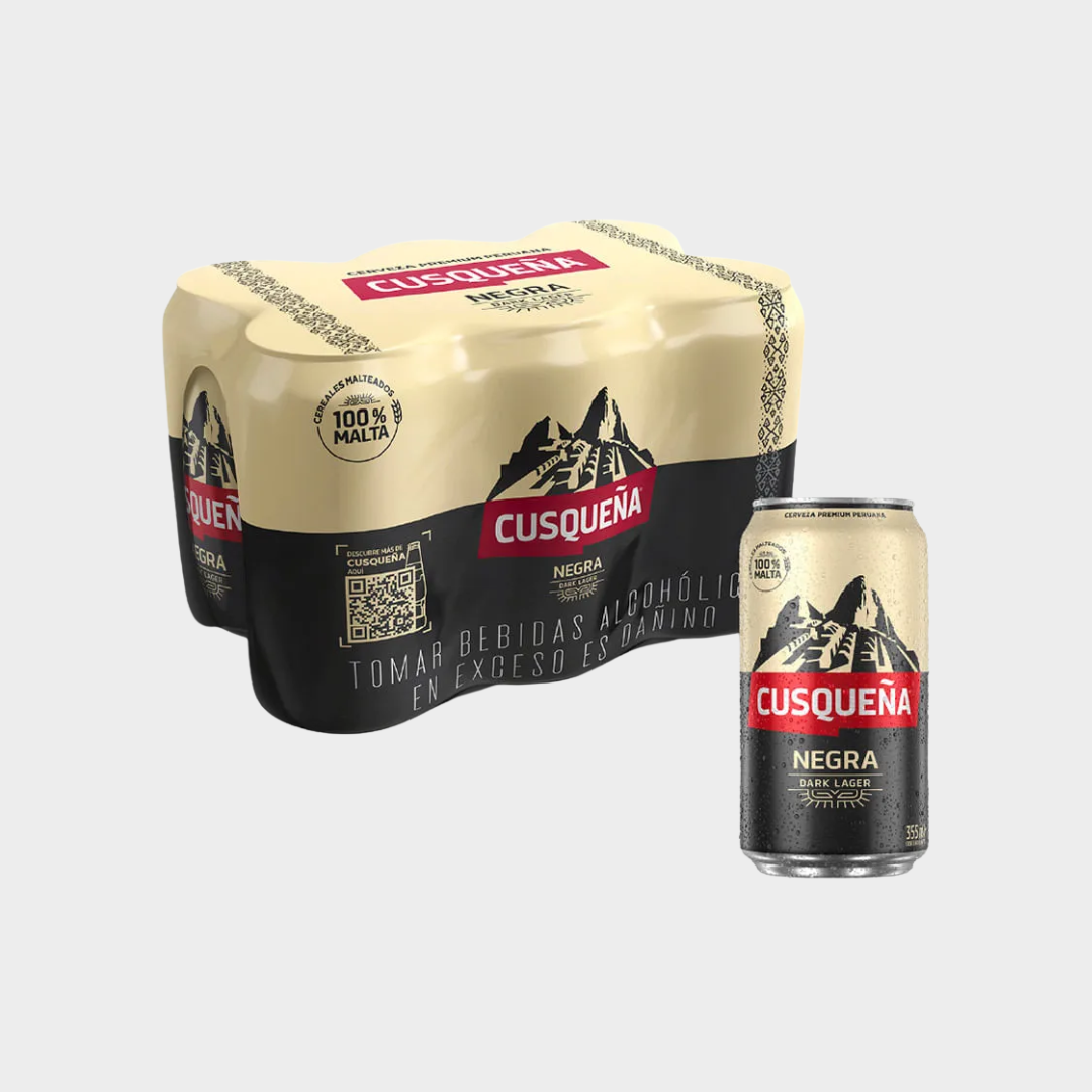 CUSQUEÑA NEGRA SIX PACK 355ML CUSQUEÑA NEGRA SIX PACK 355ML - Imagen 1