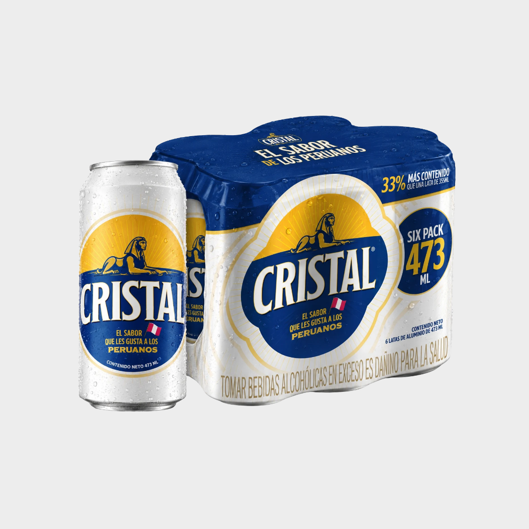 CRISTAL SIXPACK 473ML CRISTAL SIX PACK 473ML - Imagen 1