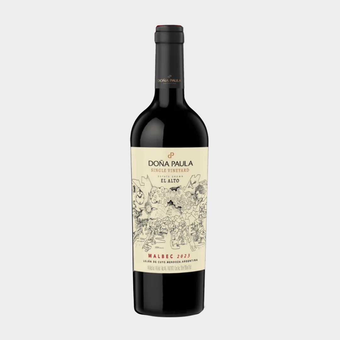 DOÑA PAULA SINGLE VINEYARD MALBEC - 750 ML DOÑA PAULA SINGLE VINEYEARD MALBEC - 750ML - Imagen 1