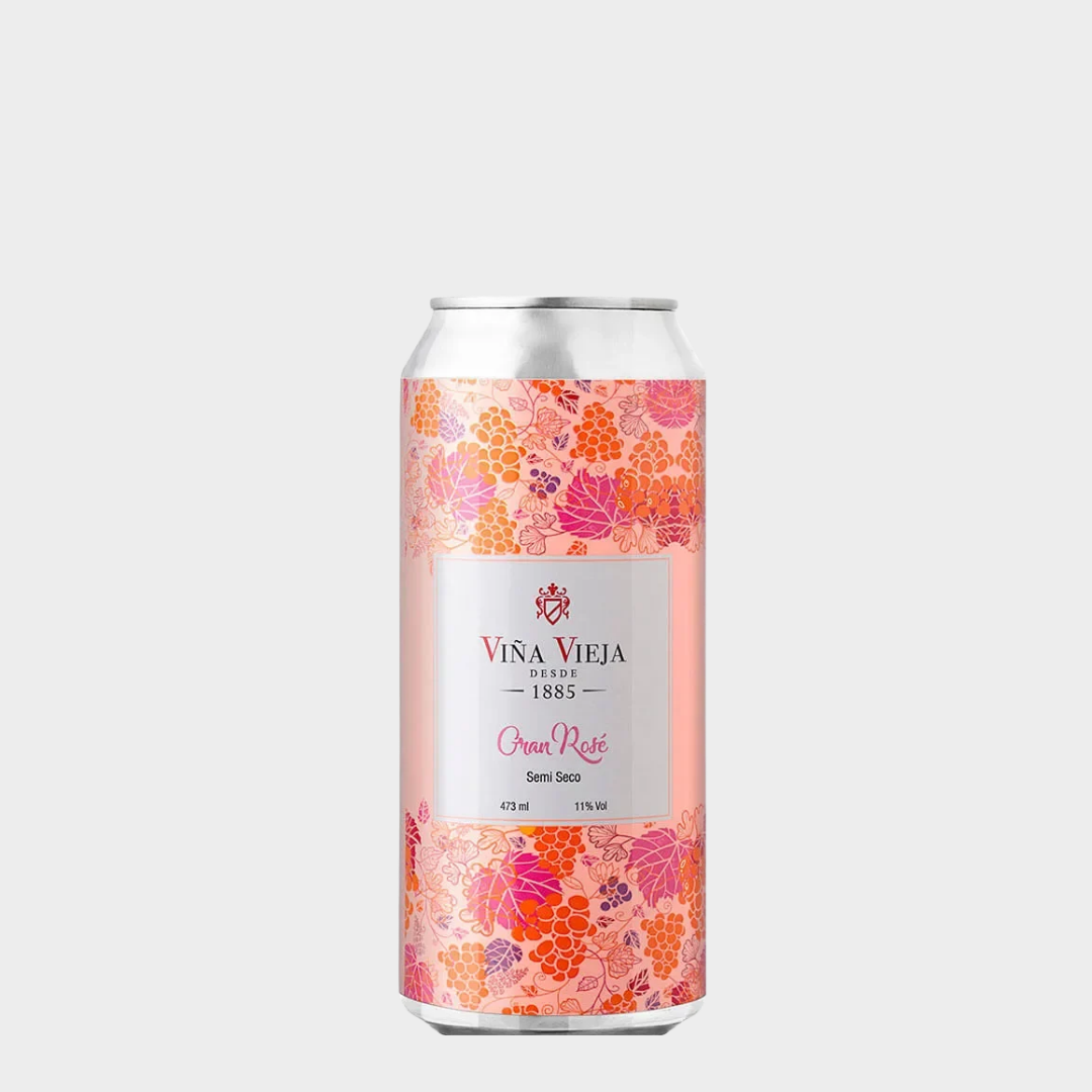 VINO VIÑA VIEJA GRAN ROSE 473ML VIÑA VIEJA ROSE- 473ml - Imagen 1